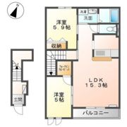 コンフォール山崎 1番館の間取り画像