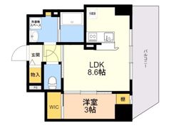 フェリクス吉塚の間取り画像
