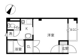 メゾン田井の間取り画像