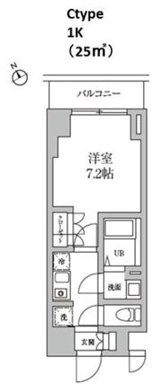 レジディア日本橋馬喰町Ⅱの間取り画像