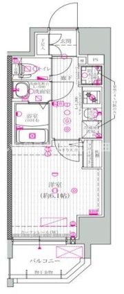 Mv.imp新大阪の間取り画像