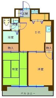 サンハイムの間取り画像