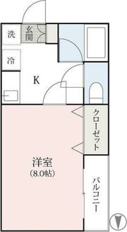 高崎ピュアビル(住居)の間取り画像