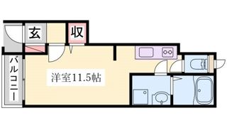 エッセンティア谷上の間取り画像