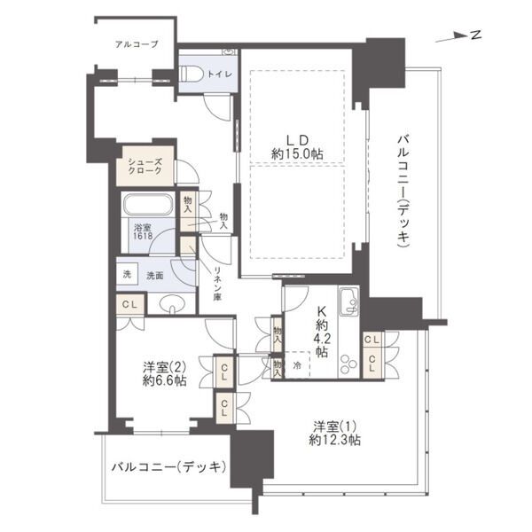間取図