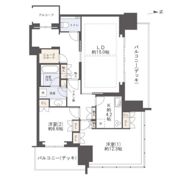 グラングリーン大阪 THE NORTH RESIDENCEの間取り画像