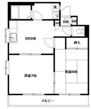 エクセル岩本の間取り画像