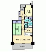 サーパス北新保の間取り画像