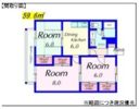 エステートピア瀬田A棟の間取り画像