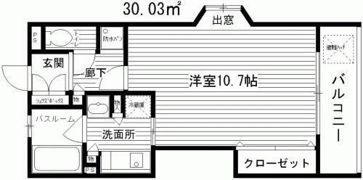 ル・パピヨン2の間取り画像
