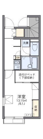 レオパレスプレジール町田の間取り画像