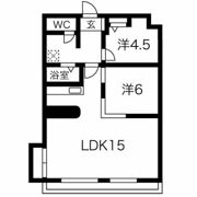 Kスクエアサウスの間取り画像