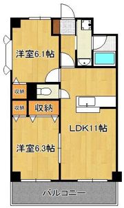 Be！Stageの間取り画像