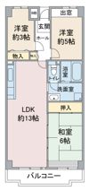 アーバンドエル杁中の間取り画像