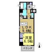プレミアムコートりんくうの間取り画像