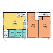 大泉北町貸家の間取り画像