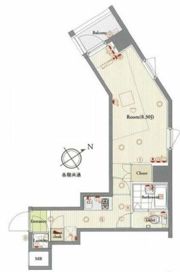 ビバリーホームズ高円寺の間取り画像