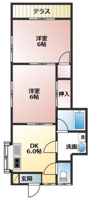 クラルテ霞ヶ関の間取り画像