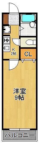 パークシャトーの間取り画像