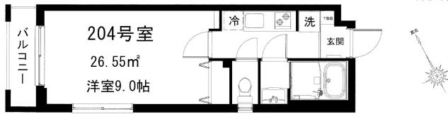 MK・Place御殿山の間取り画像