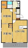 ヒーリングKの間取り画像
