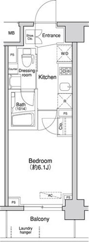 プライマル方南町の間取り画像