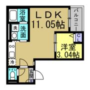 Jack hommachiⅣの間取り画像