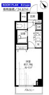 フェニックス横須賀中央の間取り画像