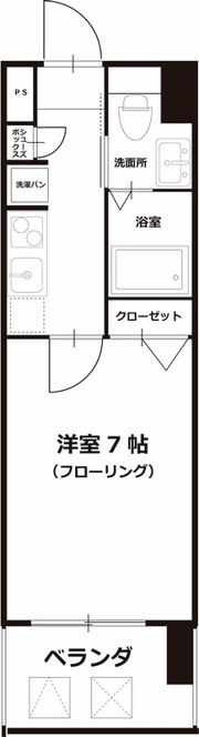 バルーンフラワー諏訪の間取り画像
