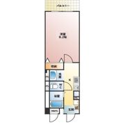 三記マンション久米町の間取り画像