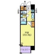クレイシア芝浦の間取り画像