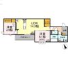 D's LIEN (ディ-ズリアン) Aの間取り画像