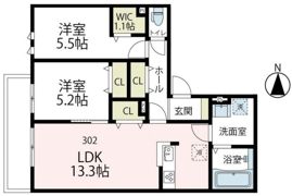 ユアメゾン武蔵新城の間取り画像