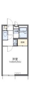 レオパレスナカトミの間取り画像