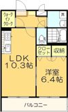 マリベール上林の間取り画像