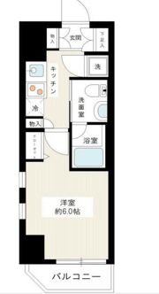 リヴシティ横濱関内の間取り画像