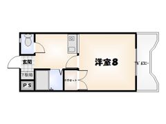 ヴィゴラス壱番館の間取り画像