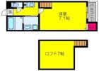 アクアフィールドの間取り画像