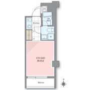 ホテル&レジデンス六本木 住居の間取り画像