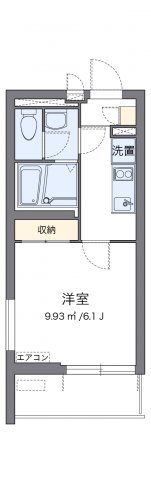 クレイノグレイスコーポ薩摩Ⅱの間取り画像
