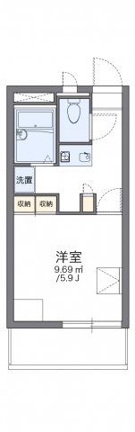 レオパレスロイヤルの間取り画像