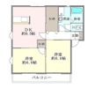 ハピネスⅠの間取り画像