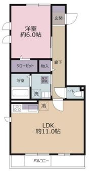 ドルフ安藤橋Ⅴの間取り画像