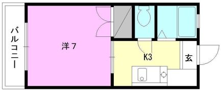 オックスフォードサーカス土居田IIIの間取り画像