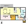 クランツ北井門Bの間取り画像