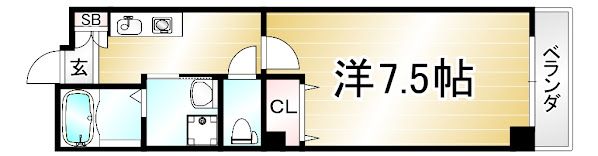 ハウゼ御所の杜の間取り画像