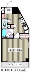 ベイサイド舞浜(K-138)の間取り画像