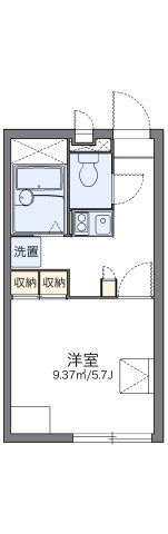 レオパレスSAの間取り画像