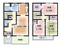 フレスコ Aの間取り画像