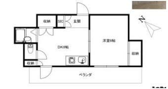 グリーンハイツ山水B棟の間取り画像